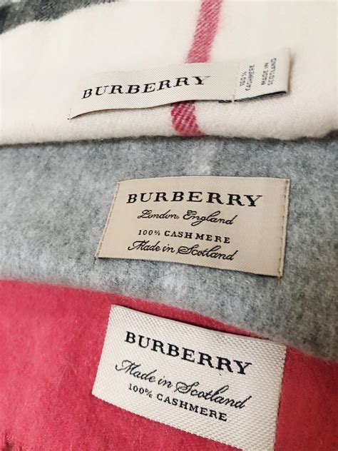 burberry black label tag|authentic Burberry scarf tag.